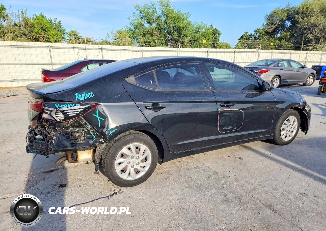 2020 Hyundai Elantra Se VIN:5NPD74LF6LH609573 - 3