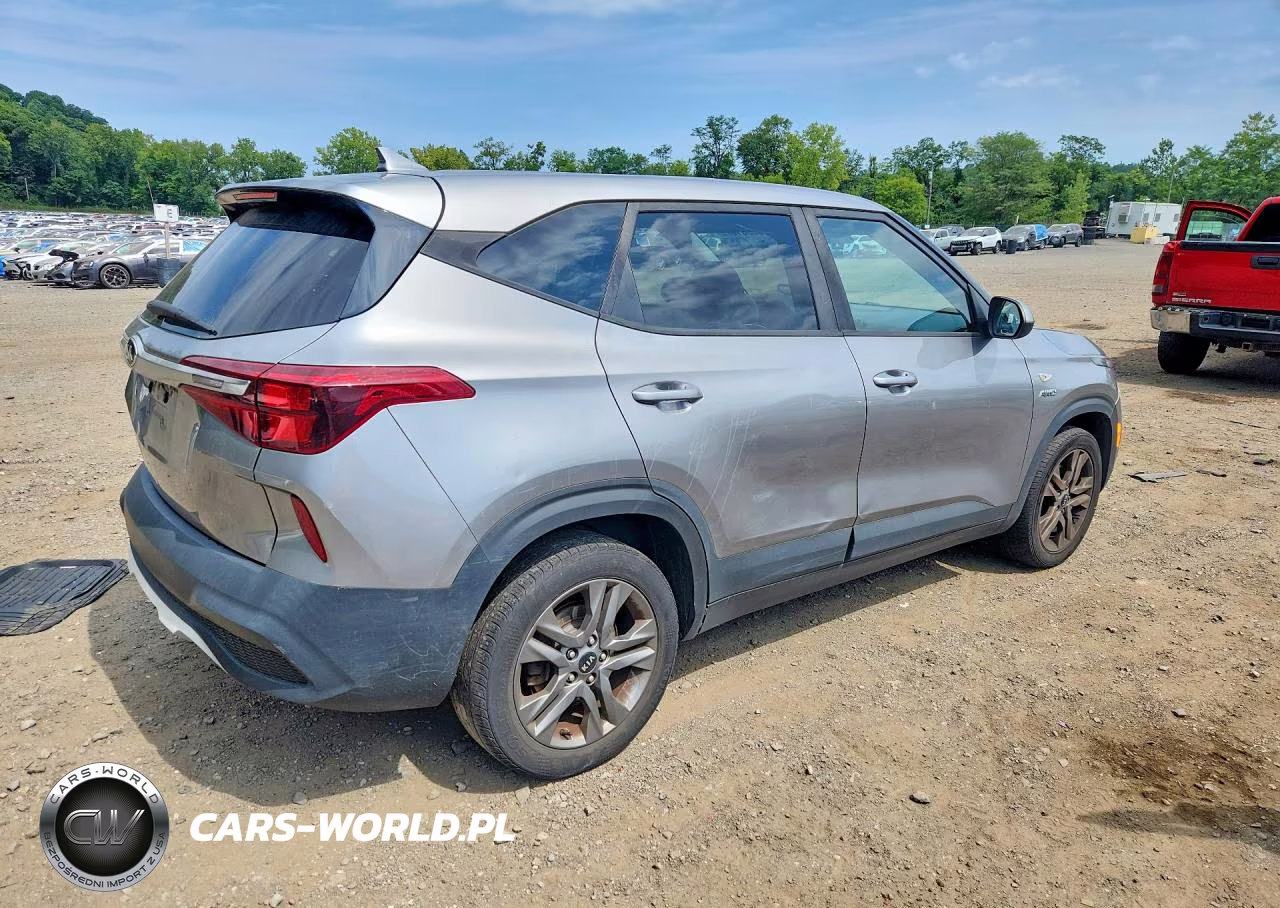 2021 Kia Seltos Lx VIN:KNDEPCAA0M7157728 - 3