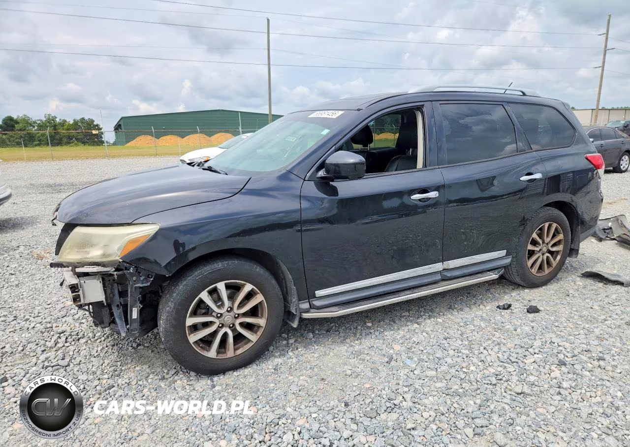 2015 Nissan Pathfinder Sl VIN:5N1AR2MN2FC615096 - 1