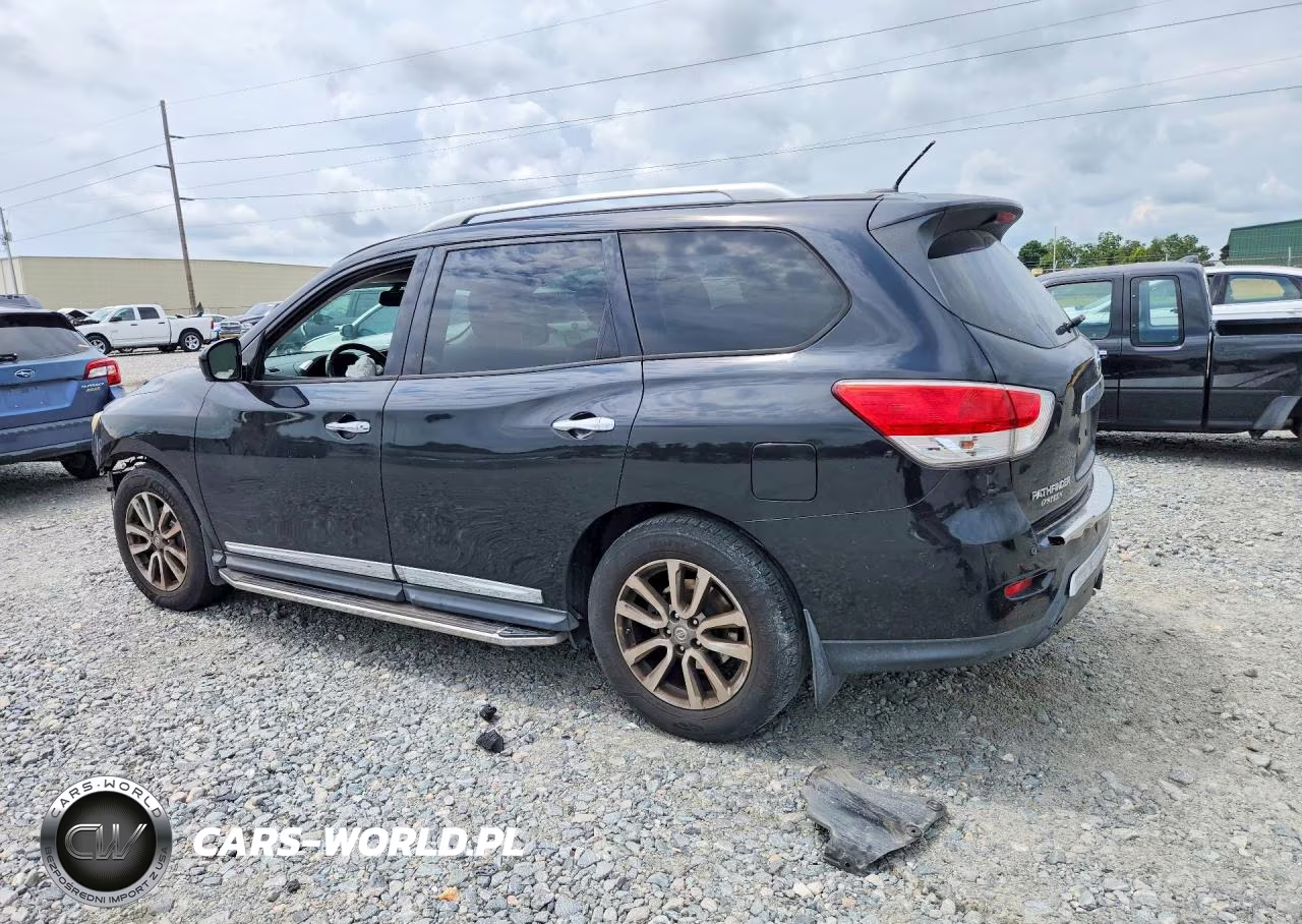 2015 Nissan Pathfinder Sl VIN:5N1AR2MN2FC615096 - 2