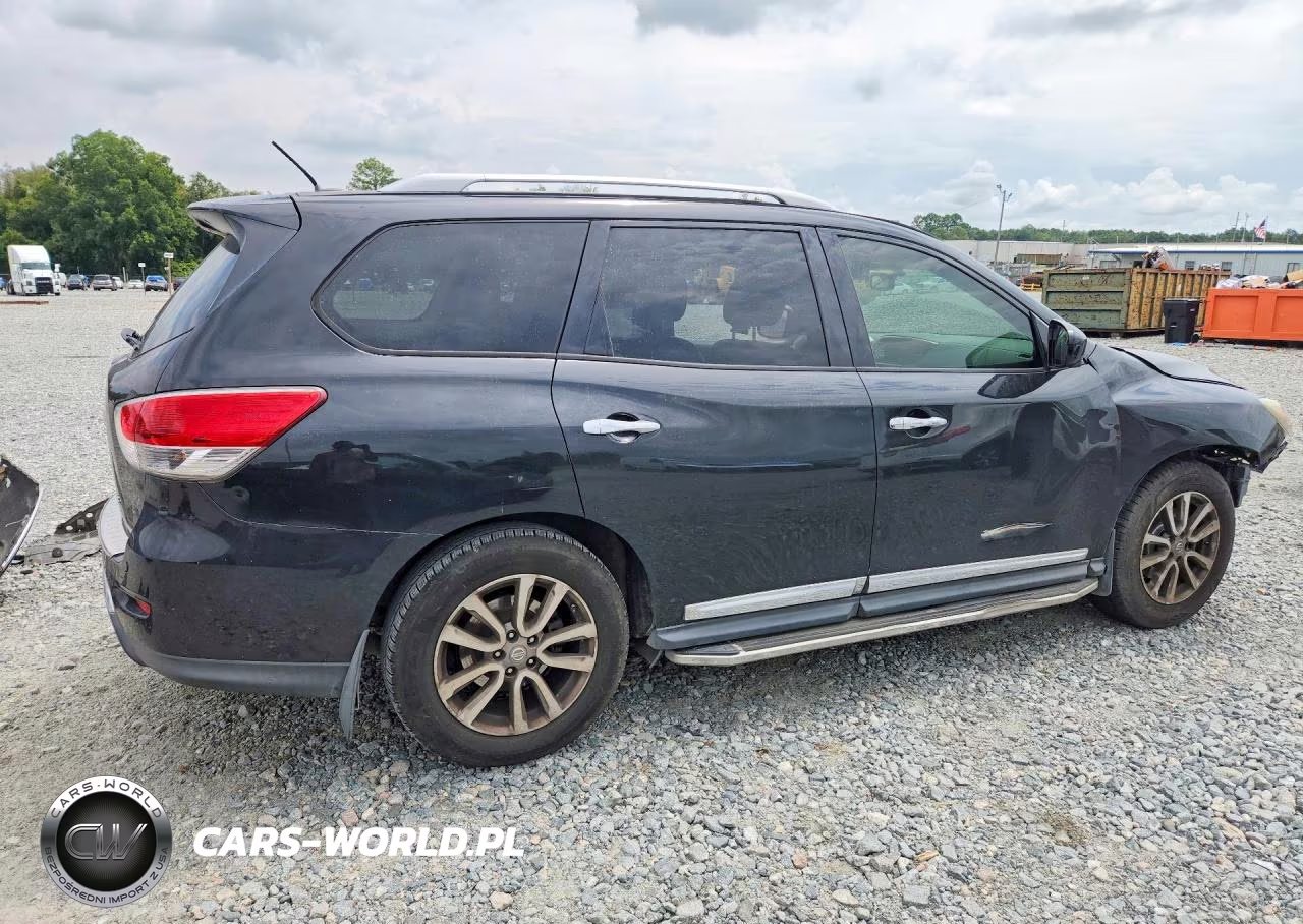2015 Nissan Pathfinder Sl VIN:5N1AR2MN2FC615096 - 3