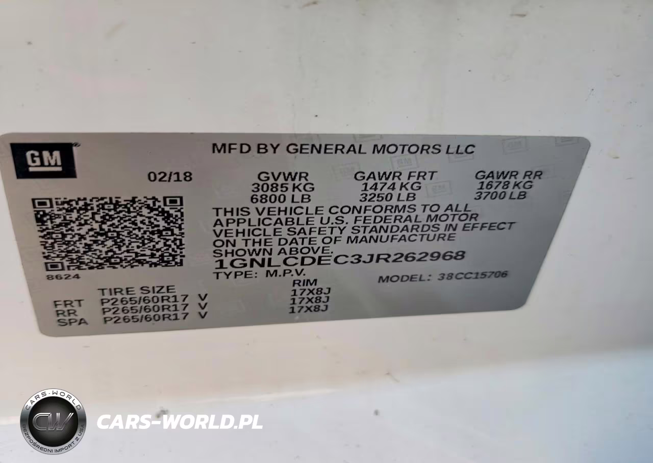 2018 Chevrolet Tahoe Police VIN:1GNLCDEC3JR262968 - 12