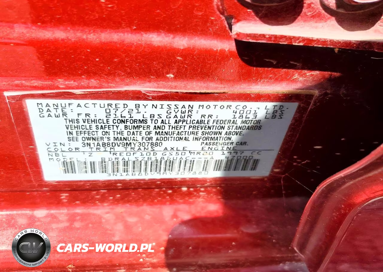2021 Nissan Sentra Sr VIN:3N1AB8DV9MY307880 - 12