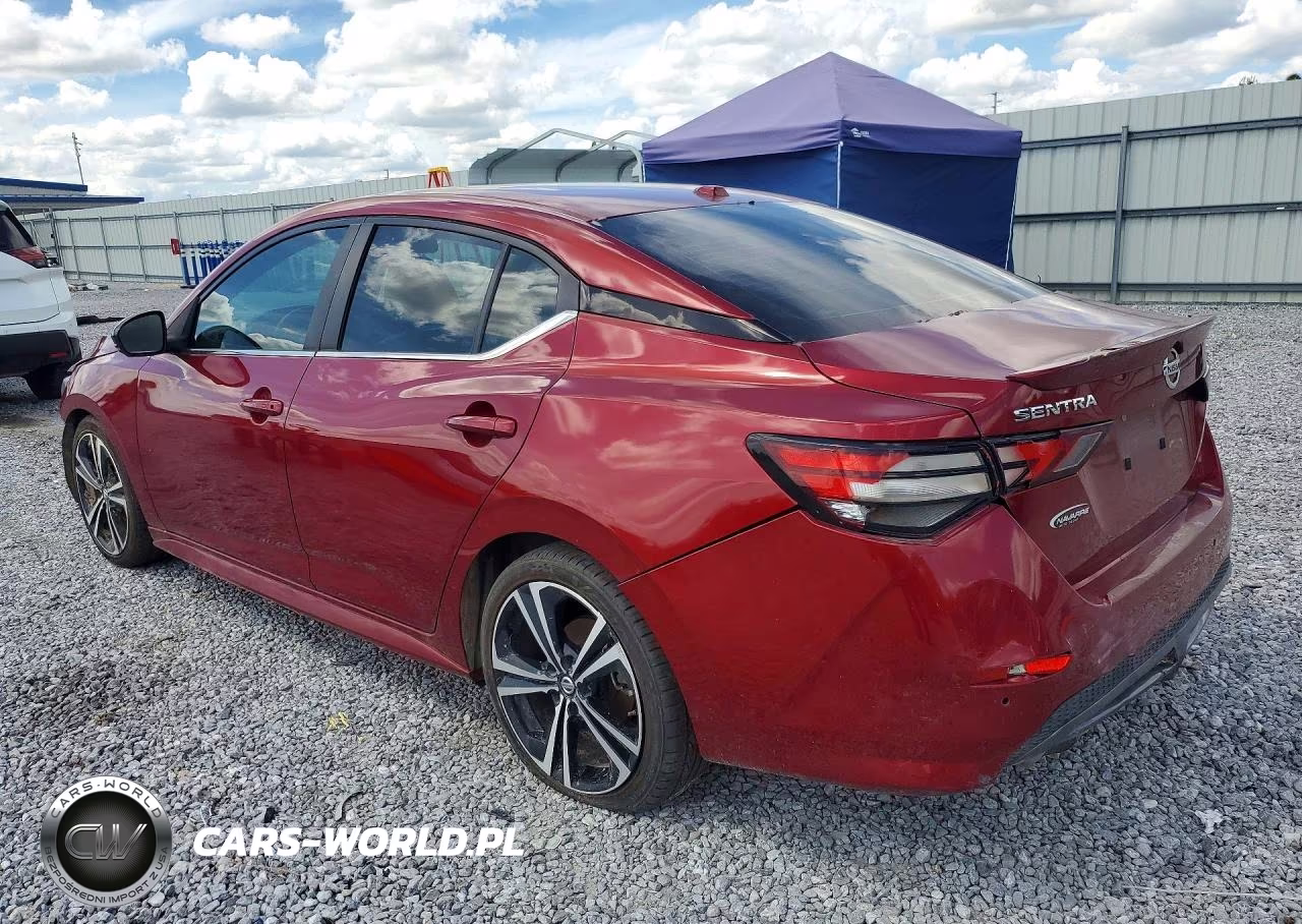 2021 Nissan Sentra Sr VIN:3N1AB8DV9MY307880 - 2