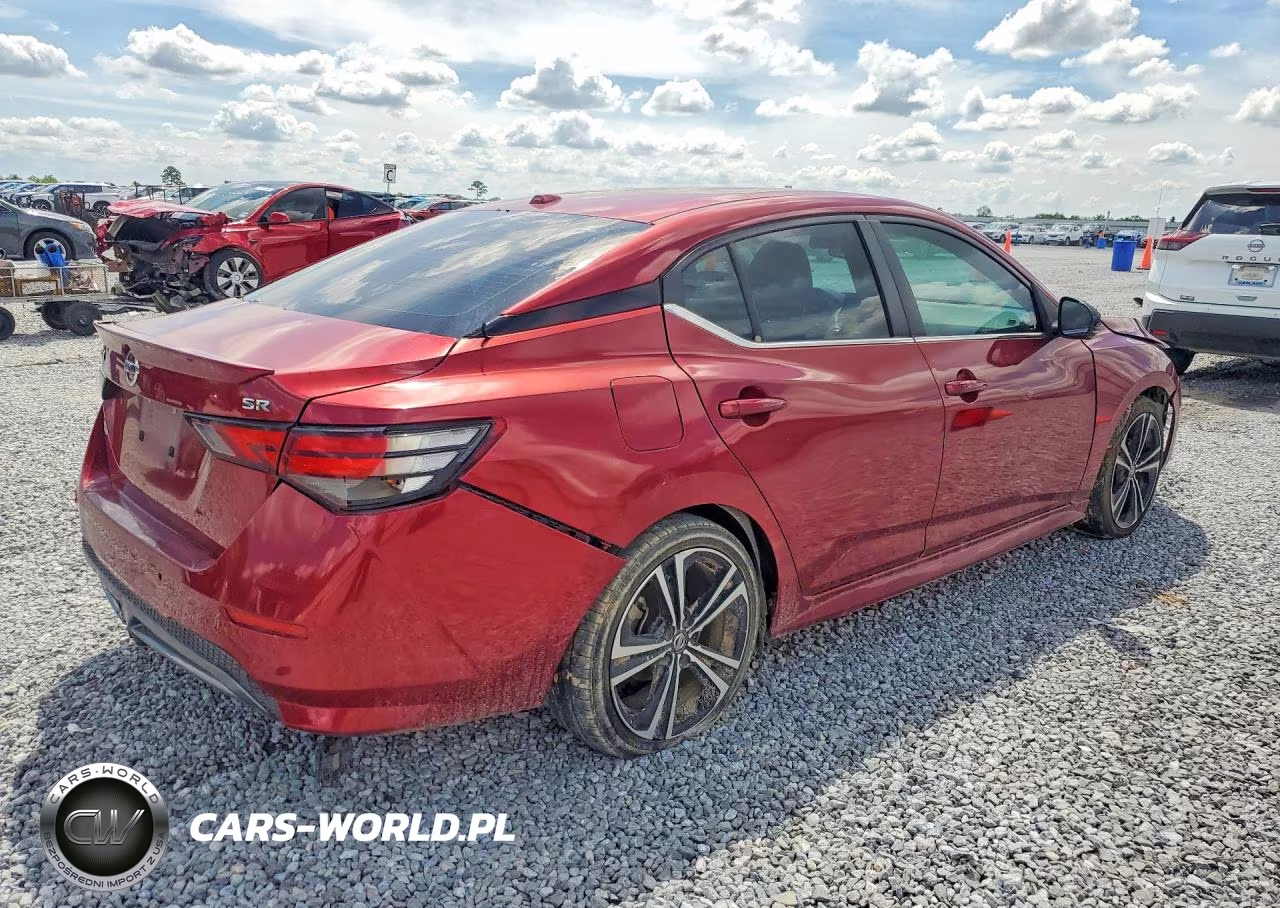 2021 Nissan Sentra Sr VIN:3N1AB8DV9MY307880 - 3