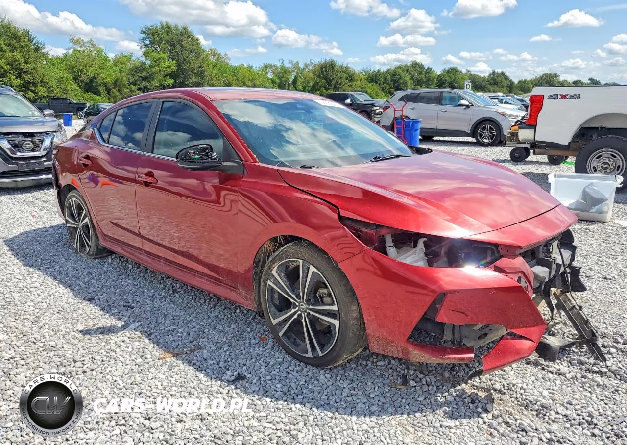 2021 Nissan Sentra Sr VIN:3N1AB8DV9MY307880 - 4