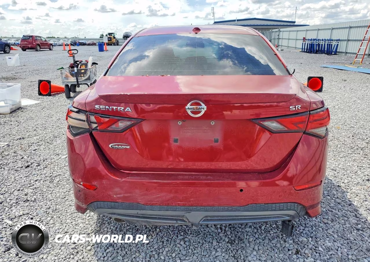 2021 Nissan Sentra Sr VIN:3N1AB8DV9MY307880 - 6