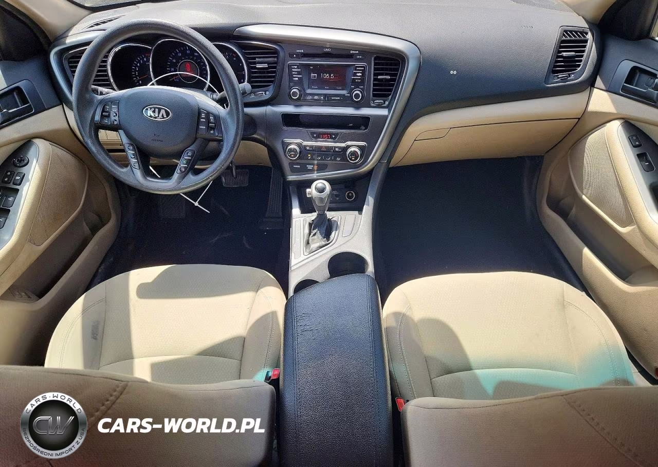 2013 Kia Optima Lx VIN:5XXGM4A73DG235583 - 8