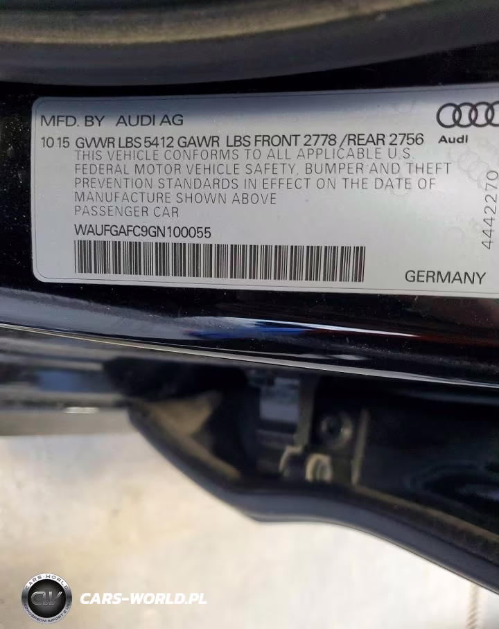 2016 Audi A6 Premium Plus VIN:WAUFGAFC9GN100055 - 13