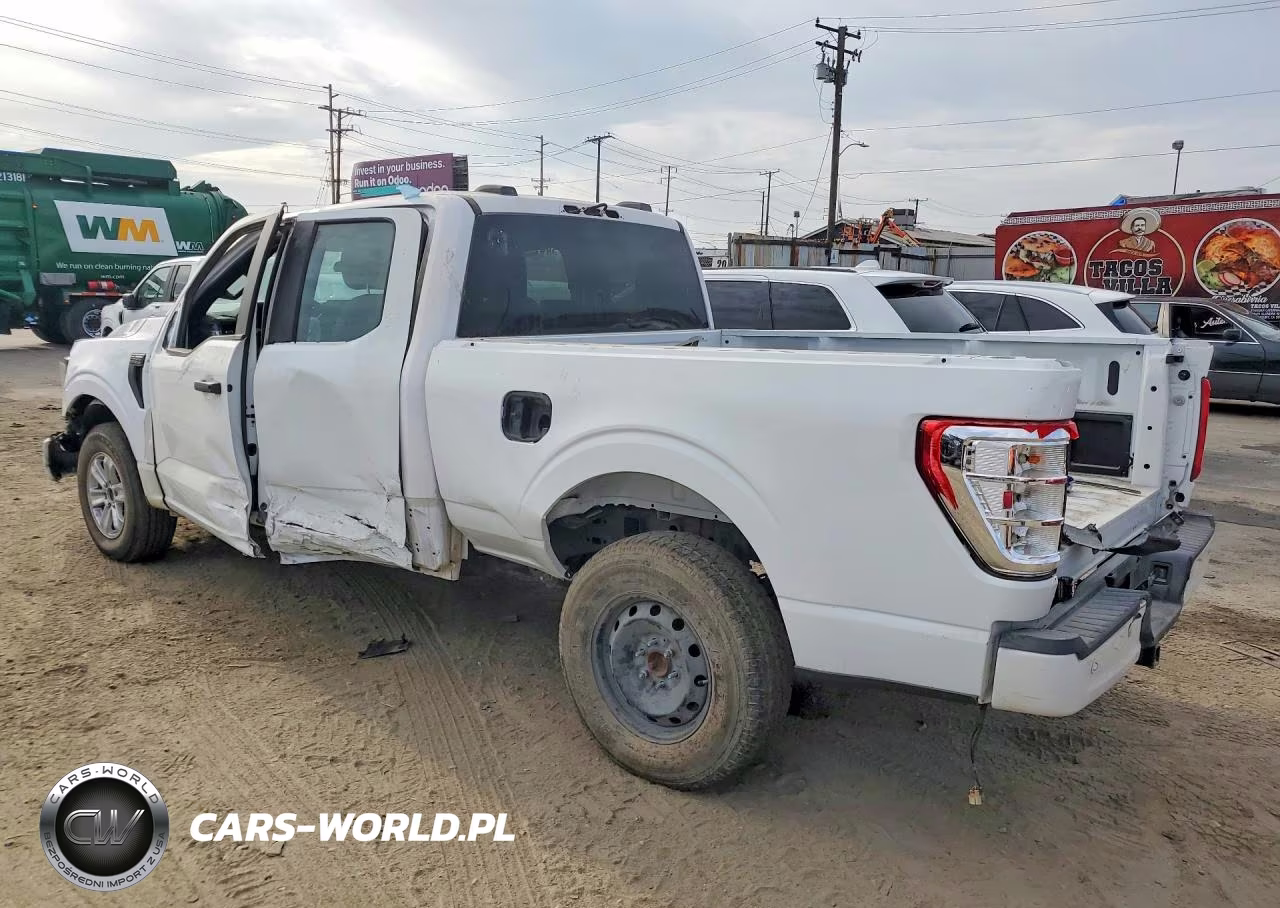 2021 Ford F150 Super Cab VIN:1FTEX1CP6MKD65812 - 2