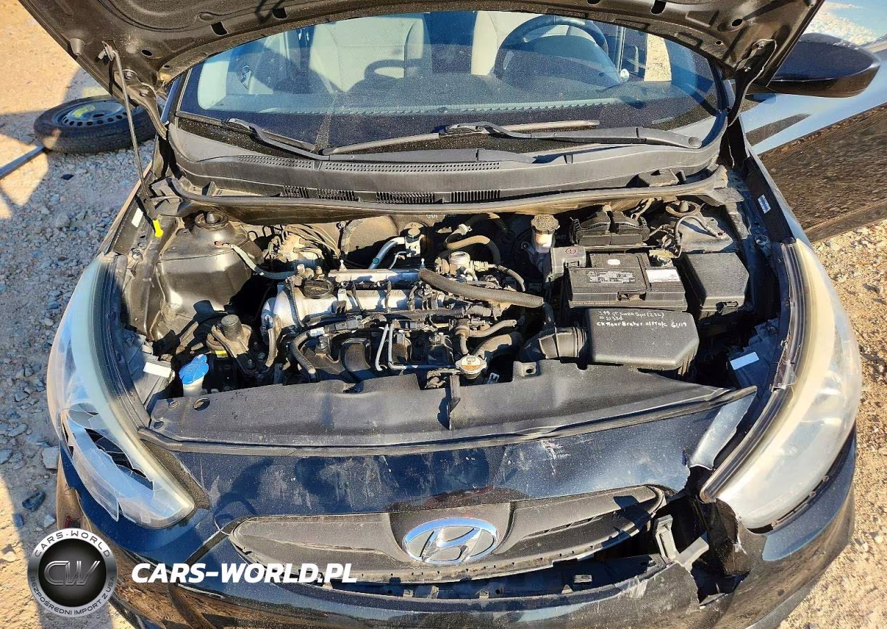 2014 Hyundai Accent Gls VIN:KMHCU4AE8EU767027 - 11