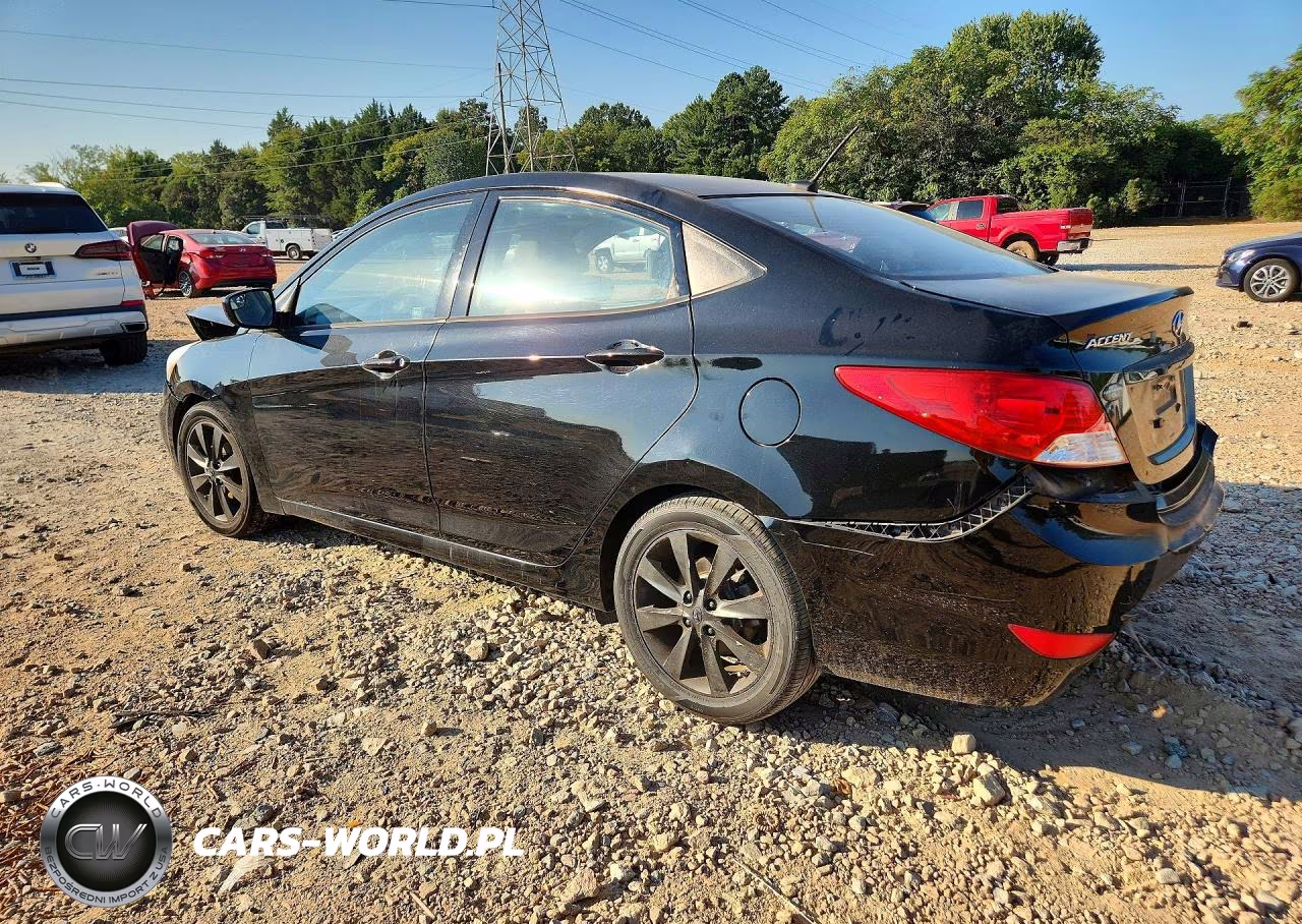 2014 Hyundai Accent Gls VIN:KMHCU4AE8EU767027 - 2