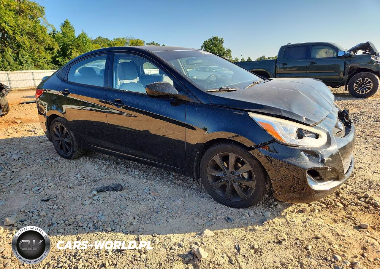 2014 Hyundai Accent Gls VIN:KMHCU4AE8EU767027 - 4