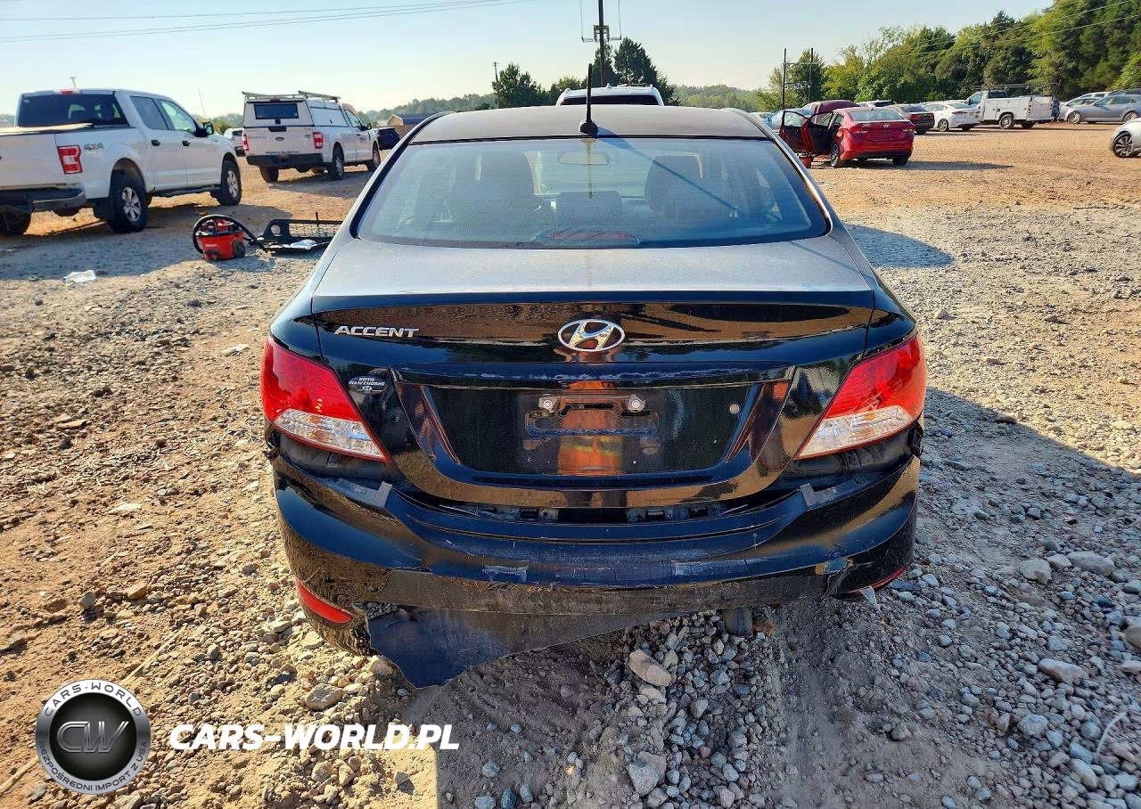 2014 Hyundai Accent Gls VIN:KMHCU4AE8EU767027 - 6