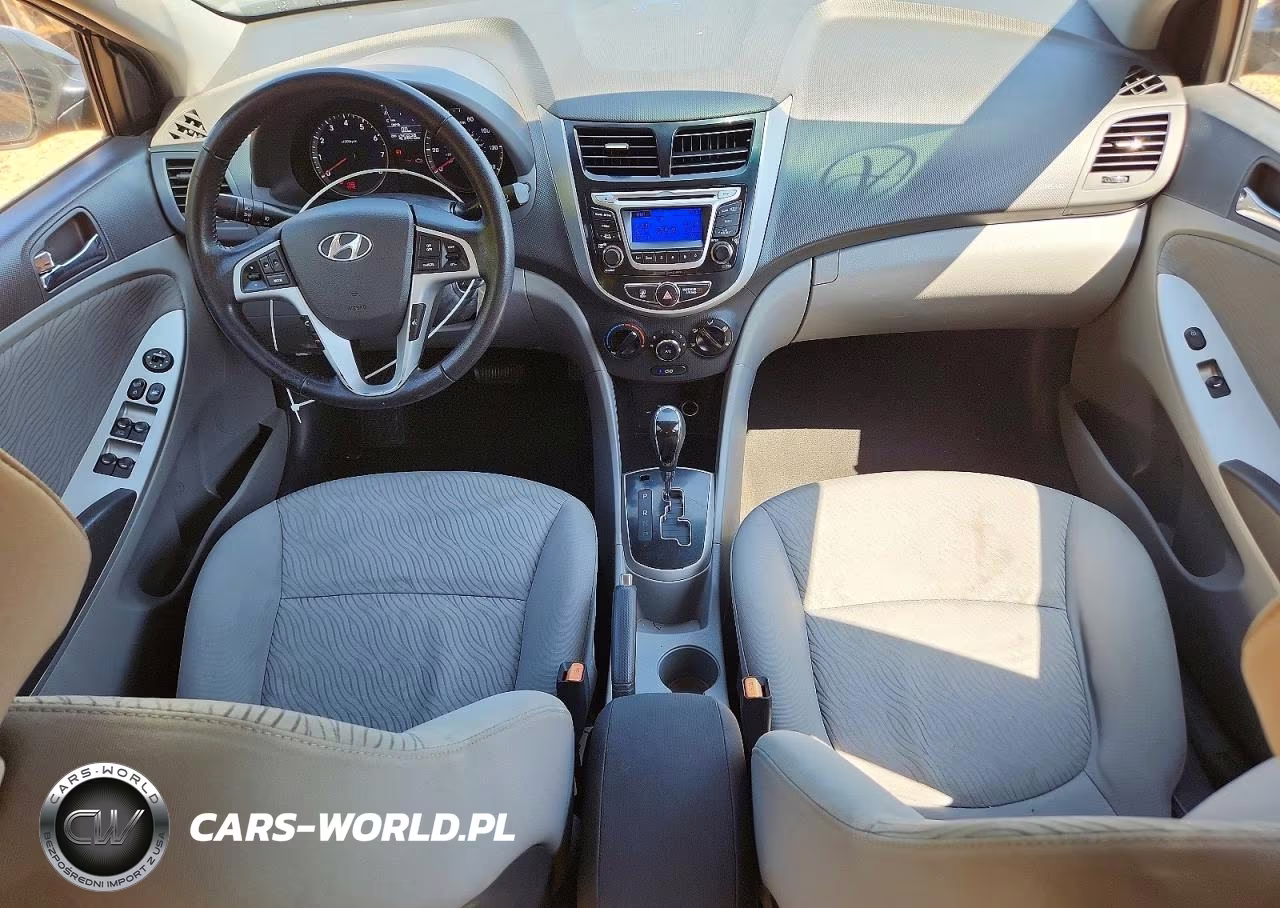 2014 Hyundai Accent Gls VIN:KMHCU4AE8EU767027 - 8