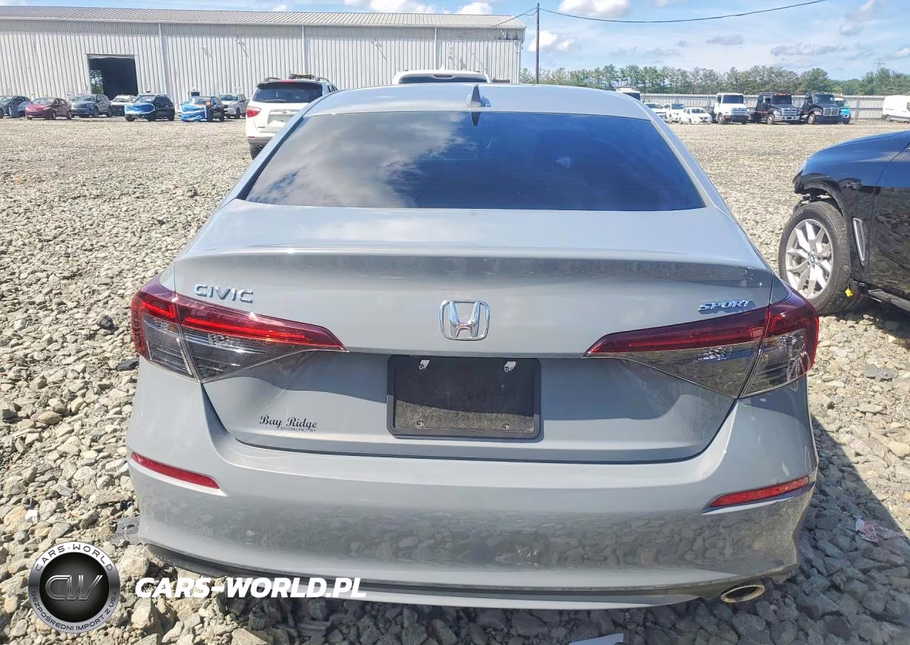 2025 Honda Civic Sport VIN:2HGFE2F54SH558802 - 6