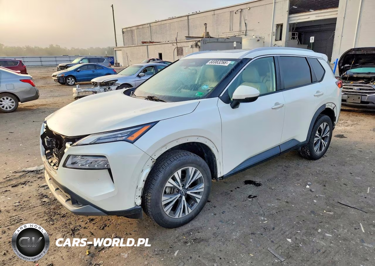 2022 Nissan Rogue Sv VIN:5N1BT3BB5NC711906 - 1