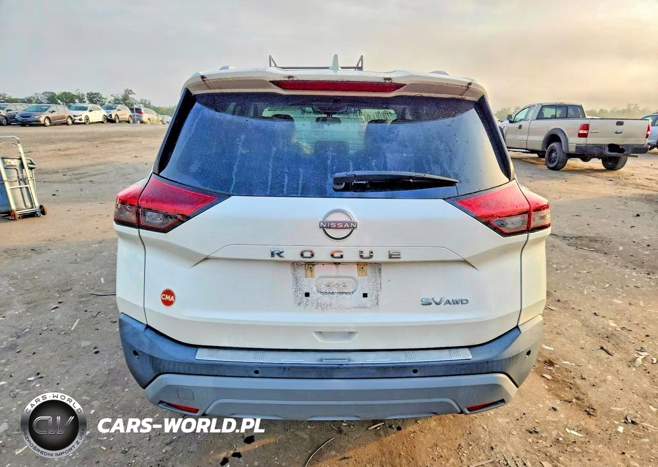2022 Nissan Rogue Sv VIN:5N1BT3BB5NC711906 - 6
