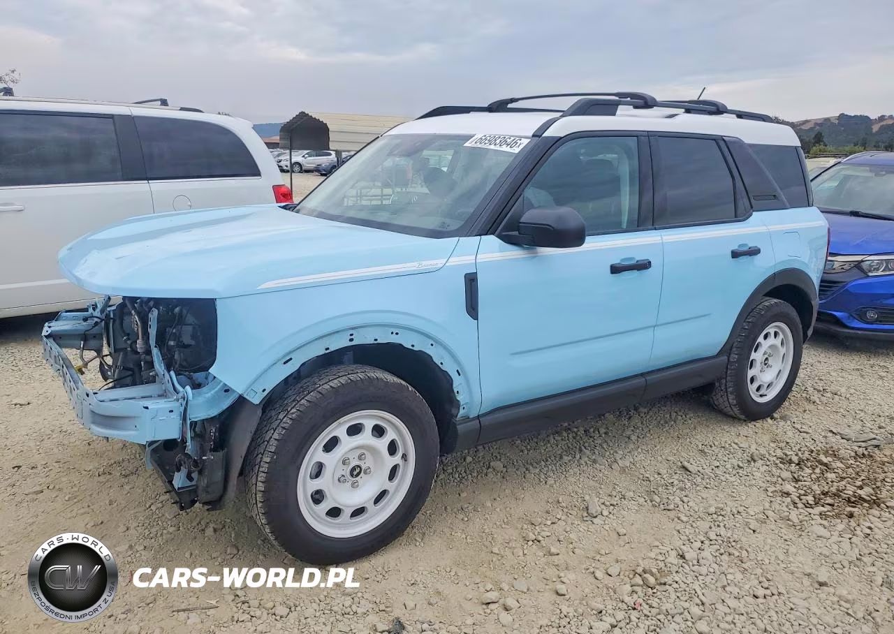 2024 Ford Bronco Sport Heritage VIN:3FMCR9G60RRF27255 - 1