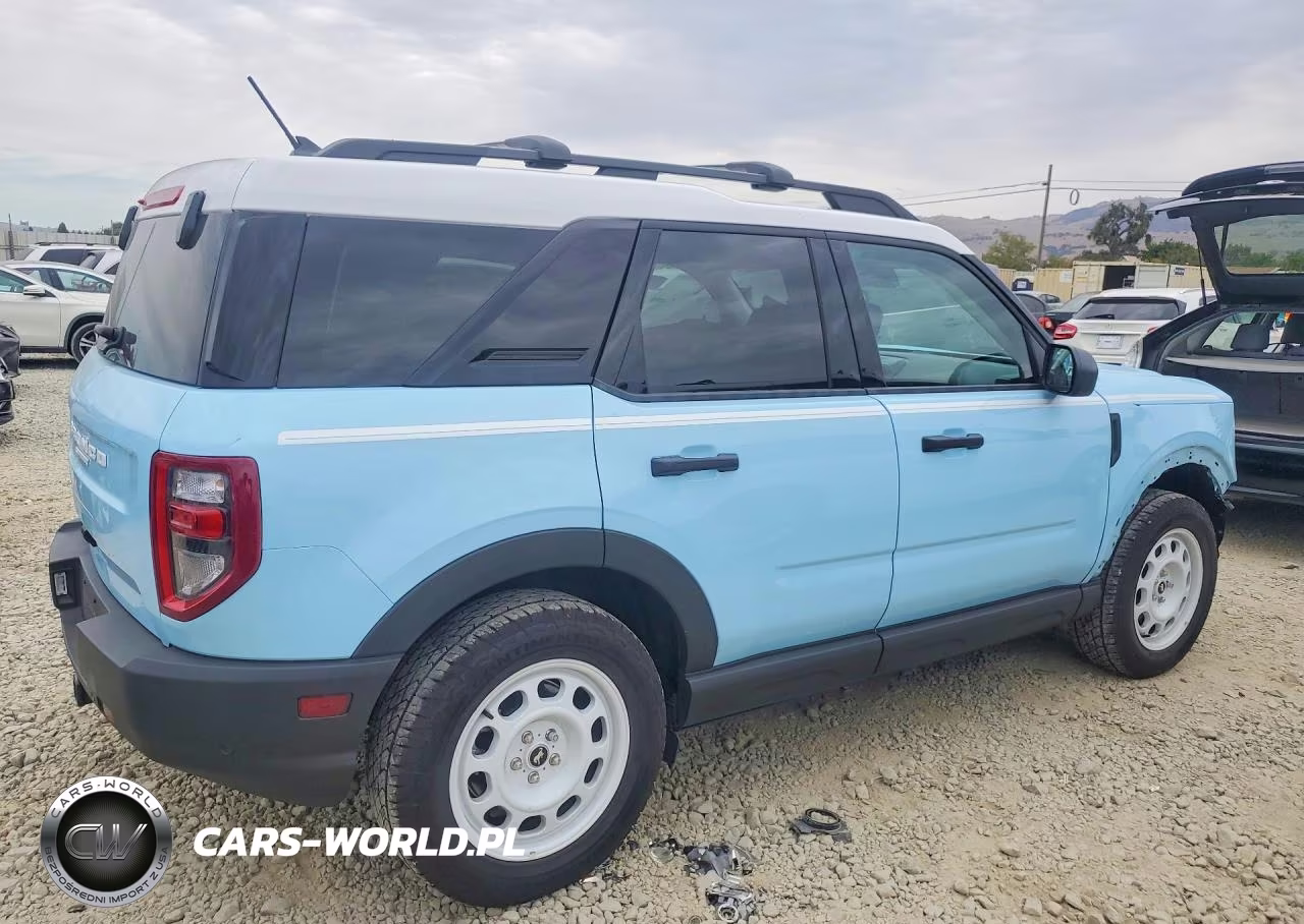 2024 Ford Bronco Sport Heritage VIN:3FMCR9G60RRF27255 - 3