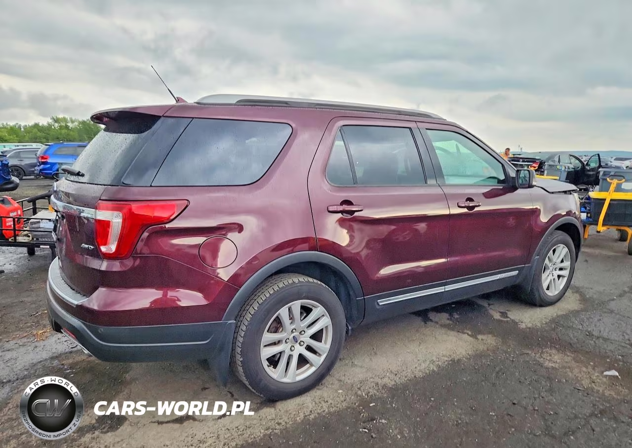 2018 Ford Explorer Xlt VIN:1FM5K8D86JGA23169 - 3