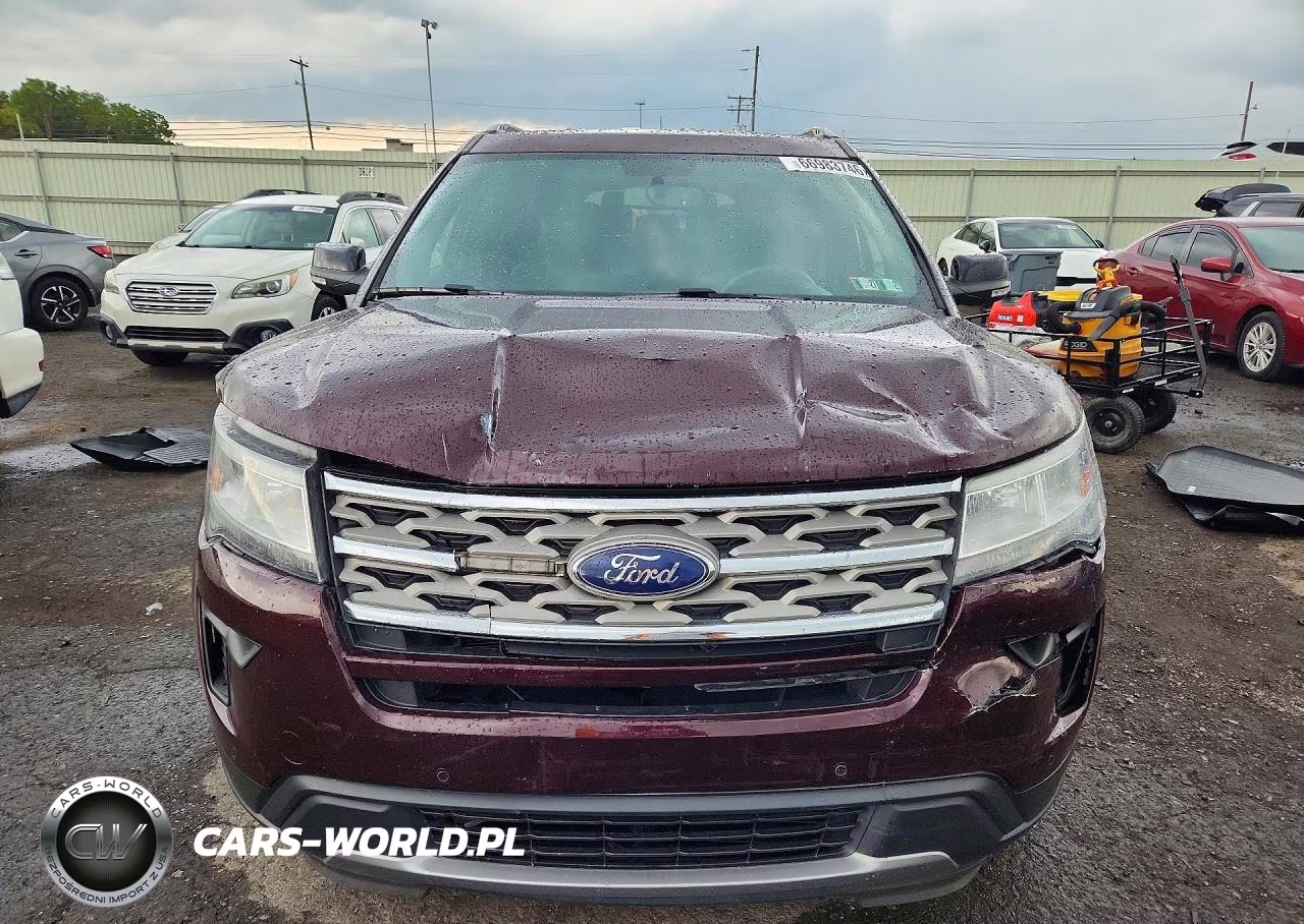 2018 Ford Explorer Xlt VIN:1FM5K8D86JGA23169 - 5