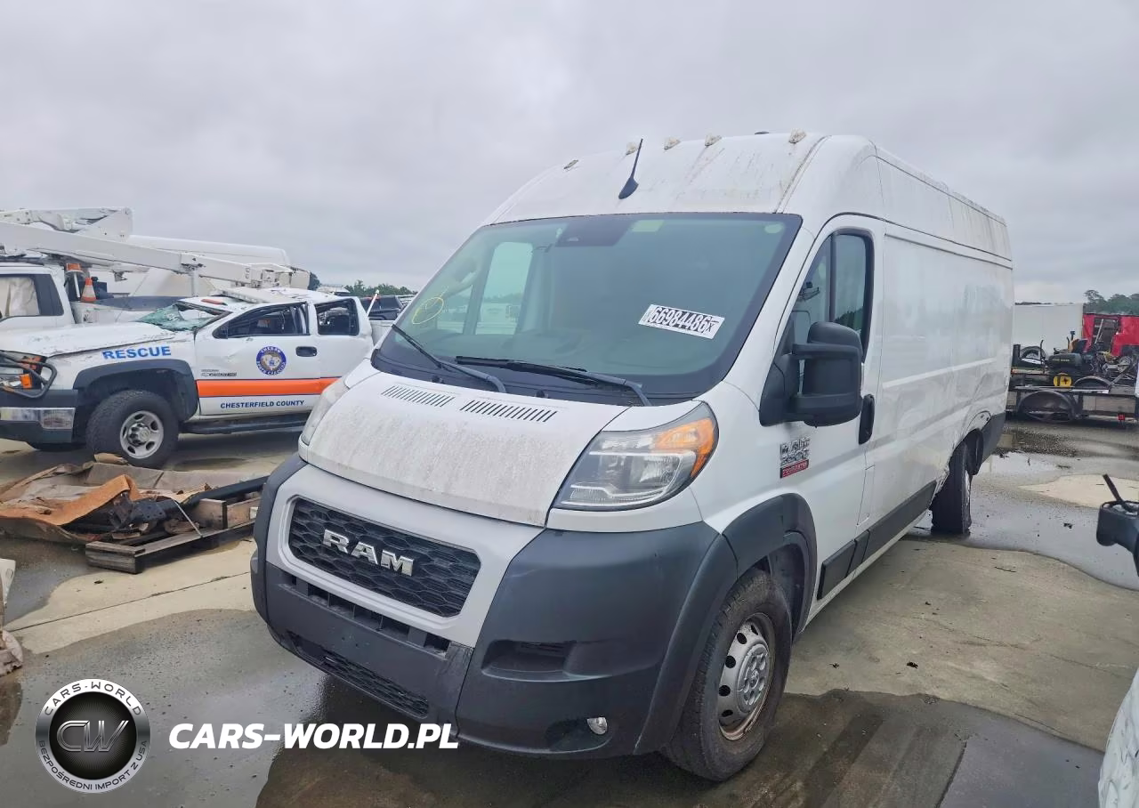 2022 Ram Promaster 3500 Delivery Van VIN:3C6MRVHG1NE114472 - 1