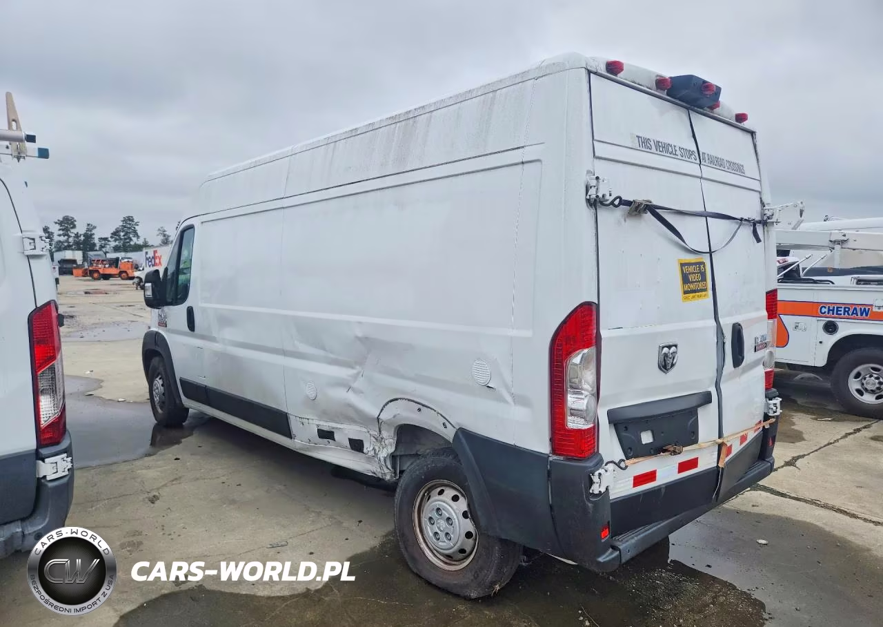 2022 Ram Promaster 3500 Delivery Van VIN:3C6MRVHG1NE114472 - 2