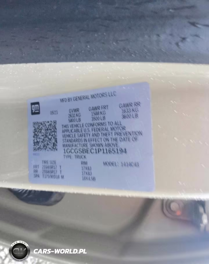 2023 Chevrolet Colorado VIN:1GCGSBEC1P1165194 - 12