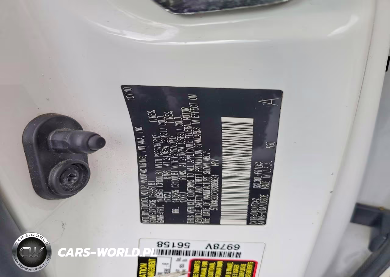 2011 Toyota Sienna Le VIN:5TDKK3DC7BS089624 - 13