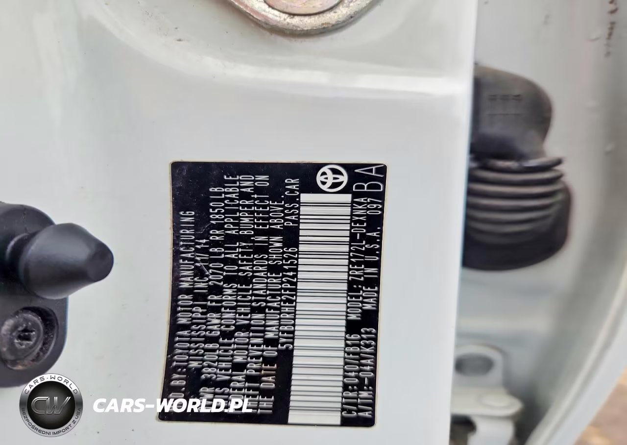 2015 Toyota Corolla Le Plus VIN:5YFBURHE2FP241526 - 12
