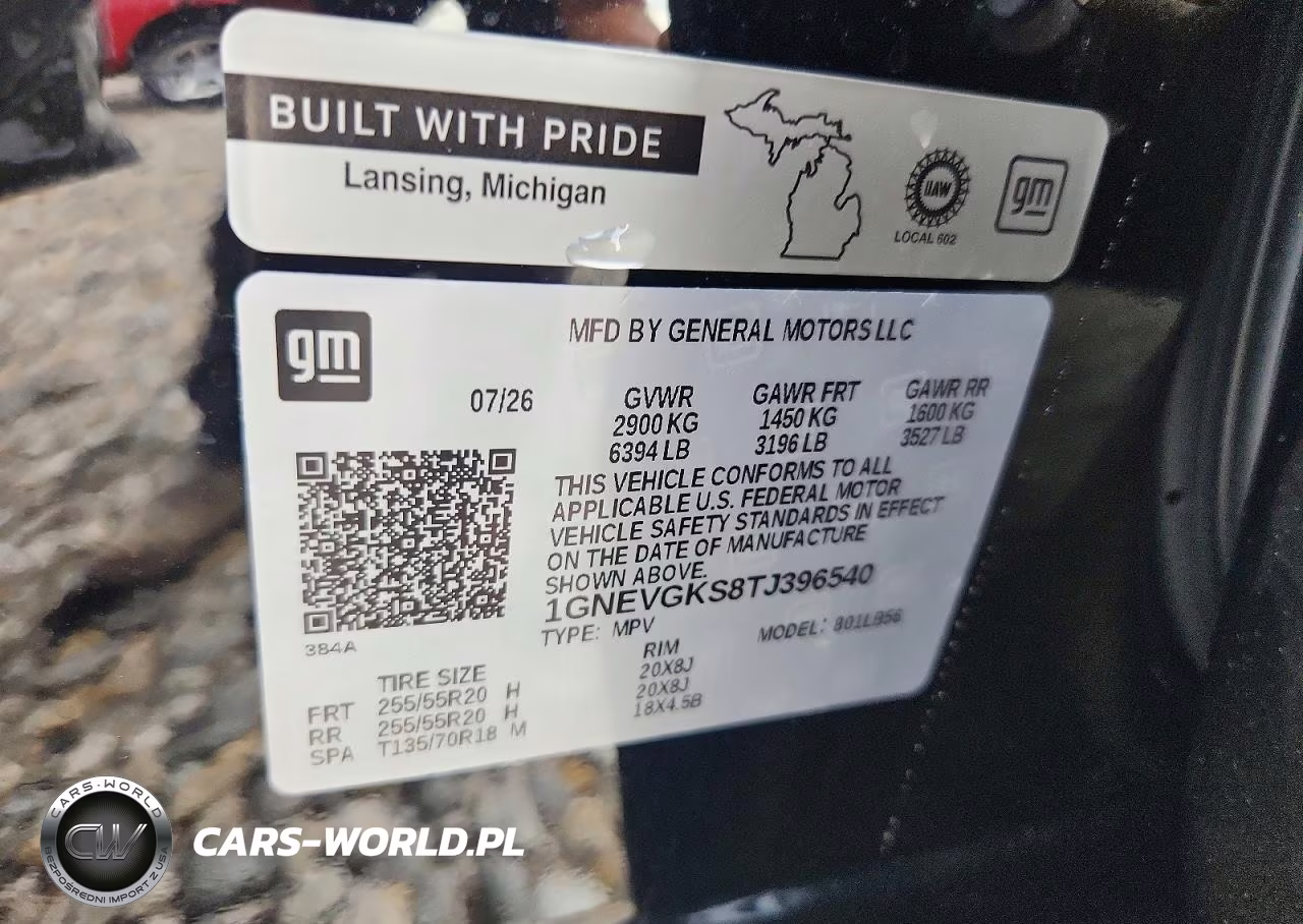 2026 Chevrolet Traverse Lt VIN:1GNEVGKS8TJ396540 - 13