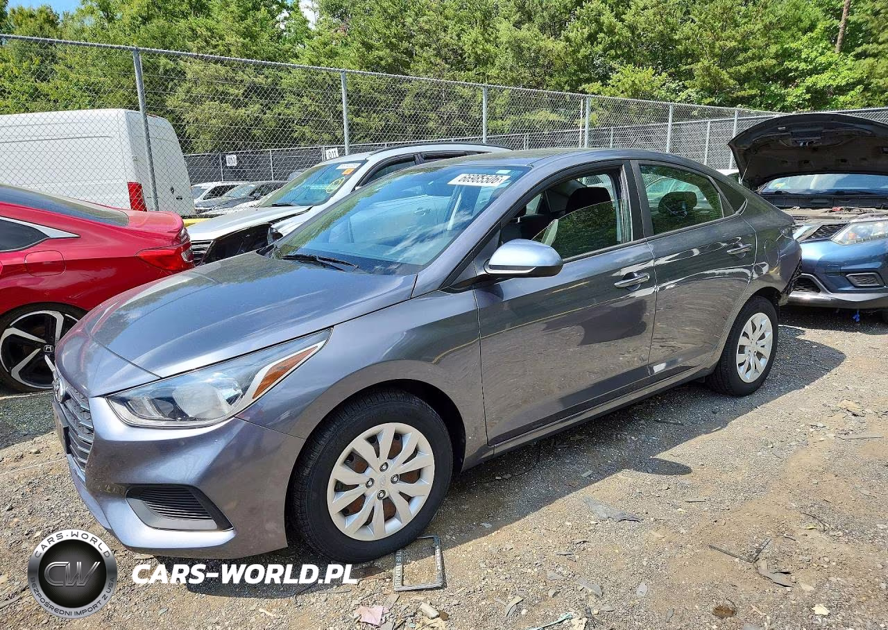 2019 Hyundai Accent Se VIN:3KPC24A38KE062022 - 1
