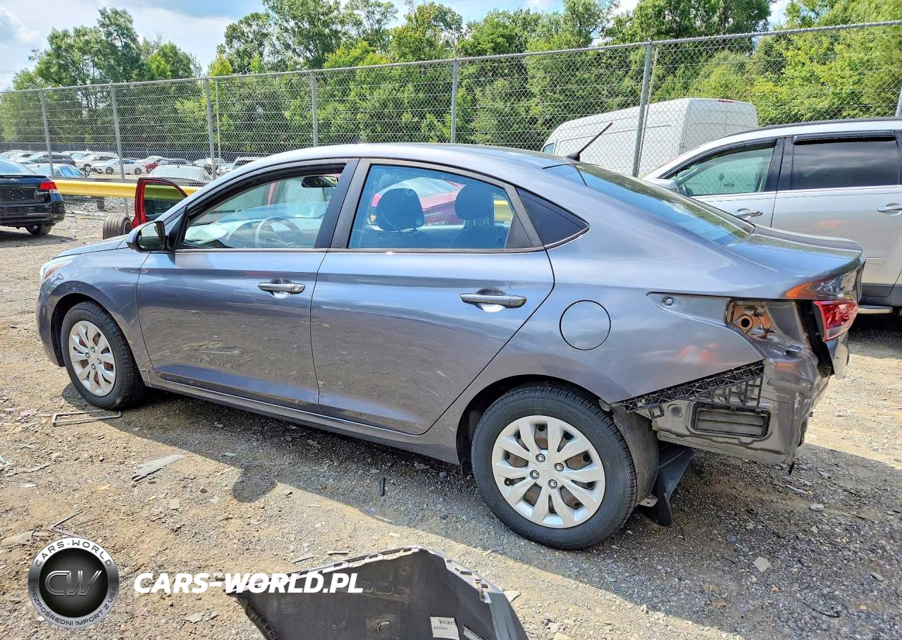2019 Hyundai Accent Se VIN:3KPC24A38KE062022 - 2
