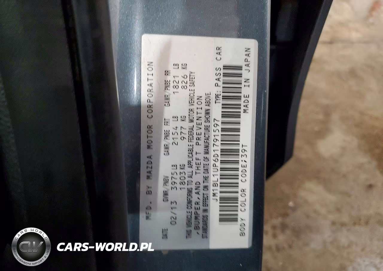 2013 Mazda 3 I VIN:JM1BL1UP6D1791597 - 12