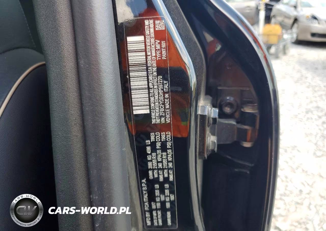 2017 Fiat 500X Lounge VIN:ZFBCFYDB3HP597270 - 13