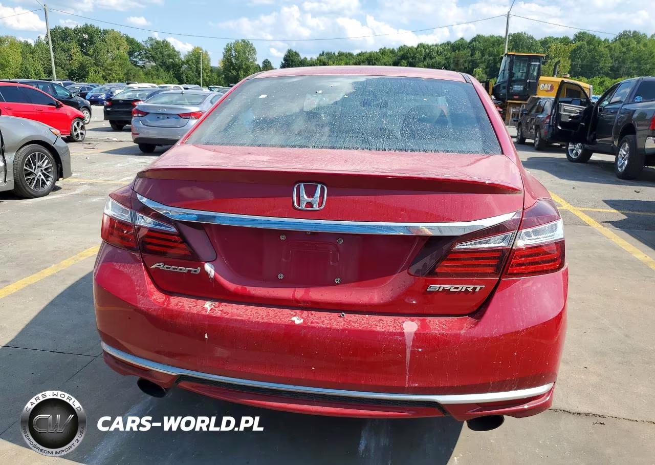 2016 Honda Accord Sport VIN:1HGCR2F59GA210796 - 6