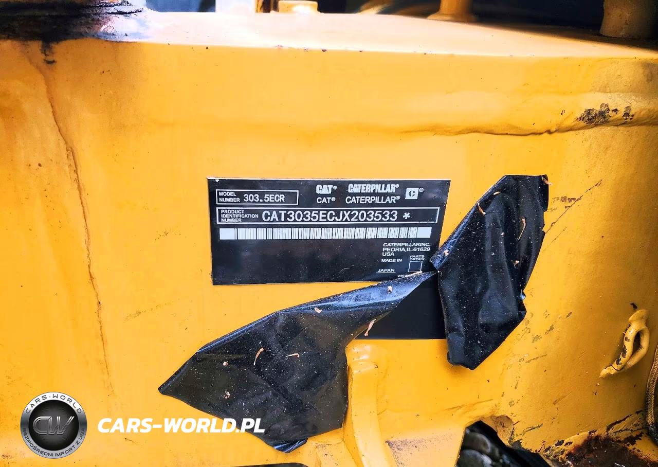 2014 Caterpillar 303.5E Cr Mini Excavator VIN:CAT3035ECJX203533 - 10