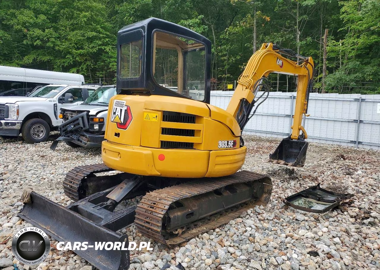 2014 Caterpillar 303.5E Cr Mini Excavator VIN:CAT3035ECJX203533 - 4