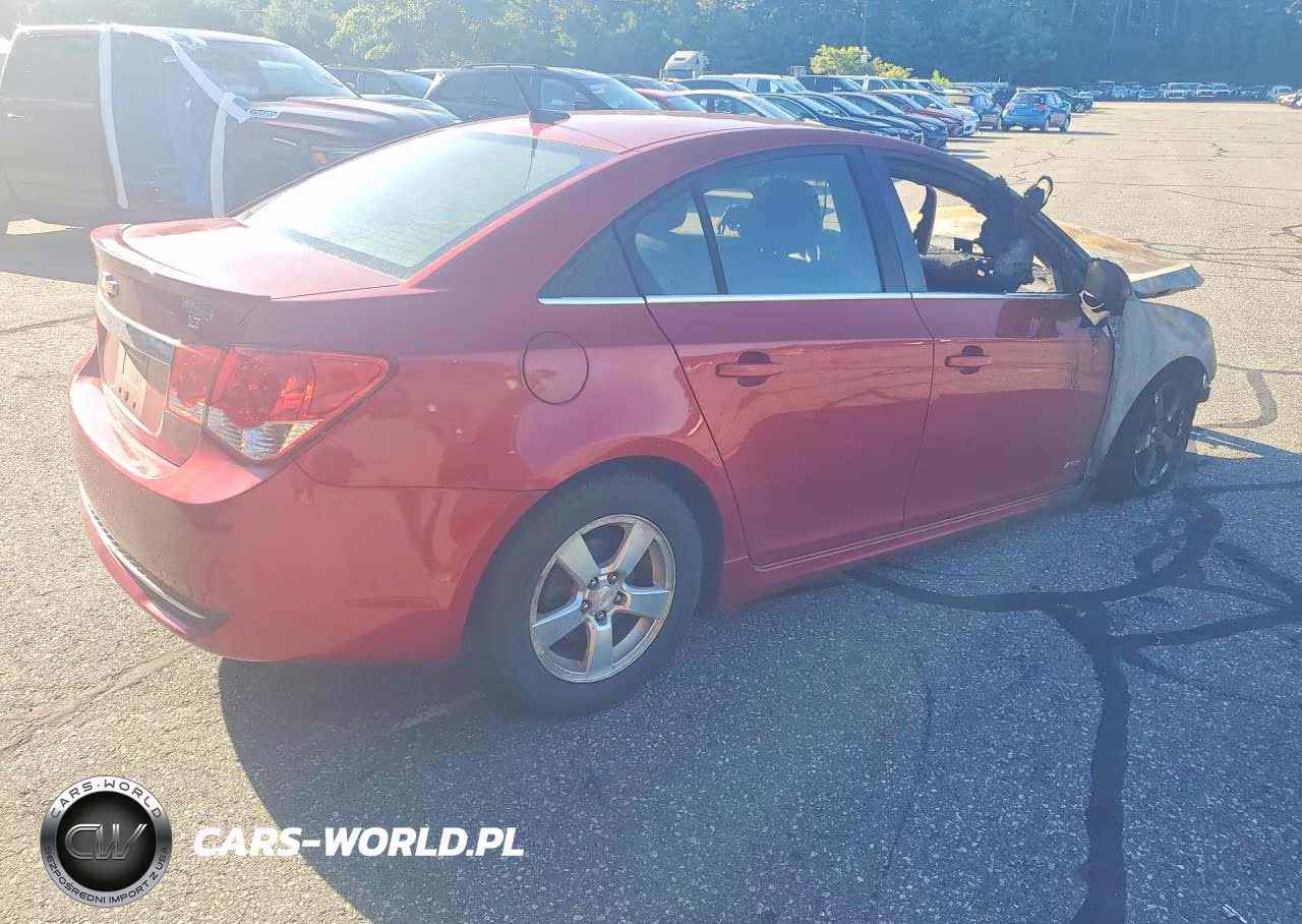 2011 Chevrolet Cruze Lt VIN:1G1PF5S92B7260537 - 3