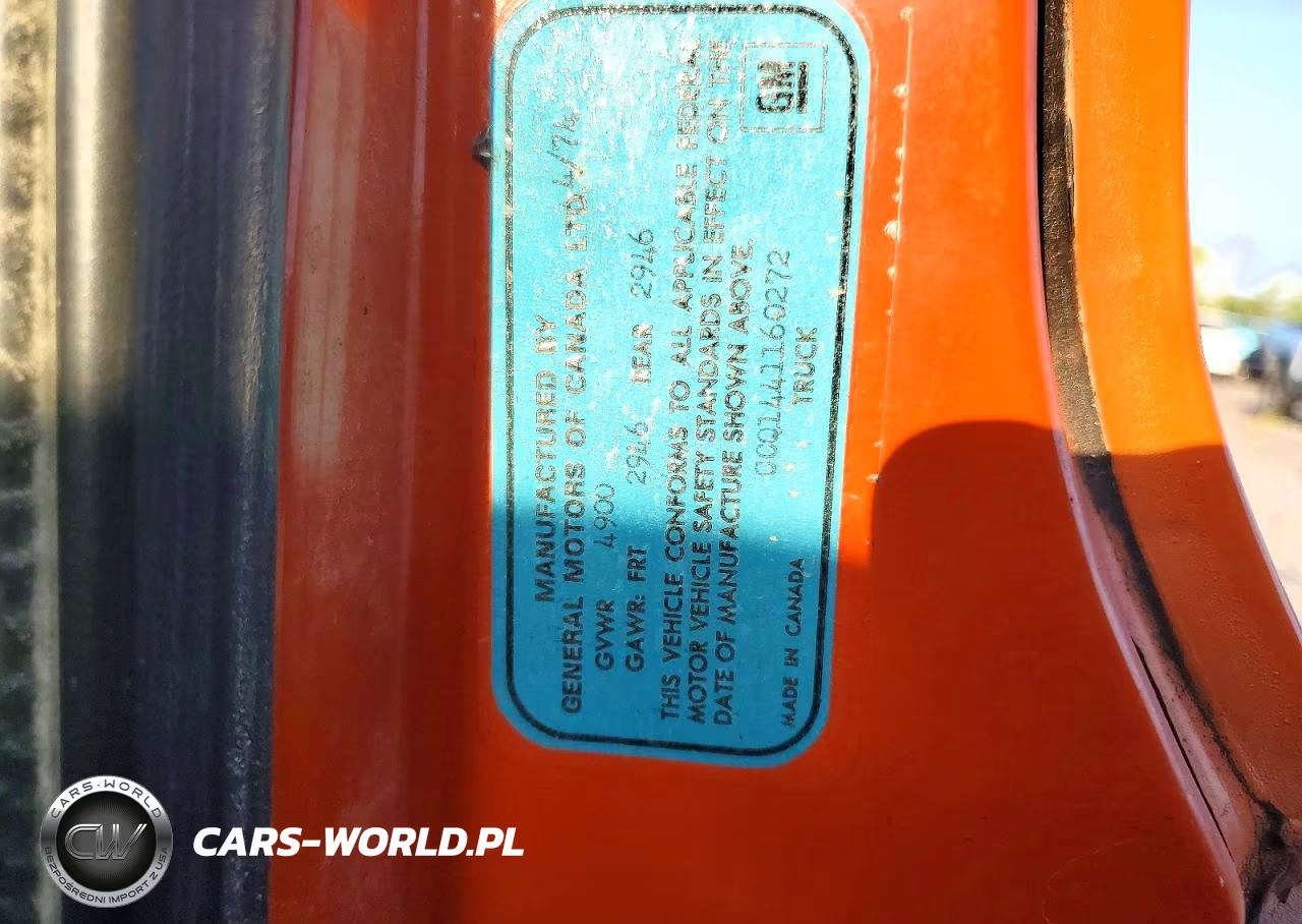 1974 Chevrolet C10 VIN:CCQ1441160272 - 13