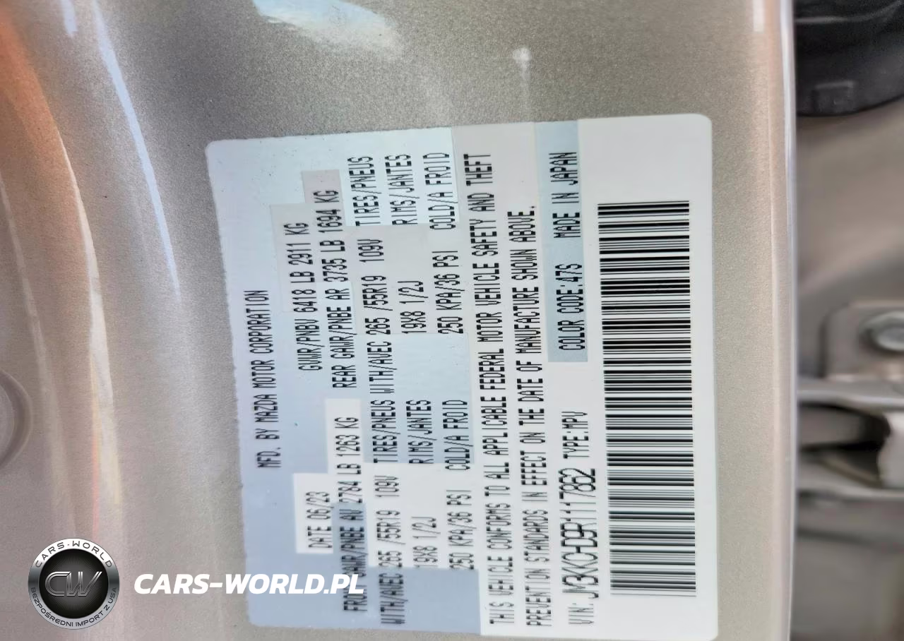 2024 Mazda Cx-90 Preferred Plus VIN:JM3KKCHD9R1117862 - 13