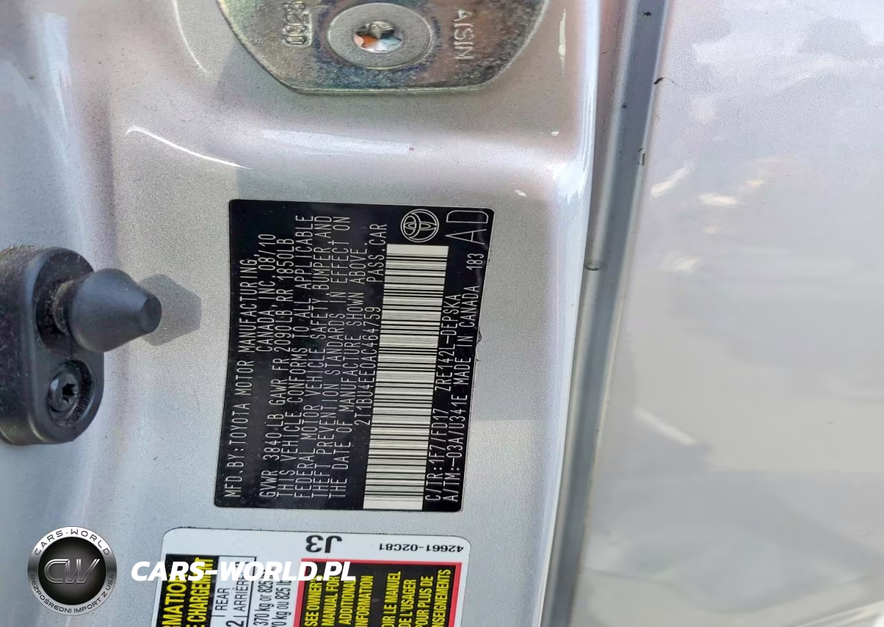 2010 Toyota Corolla S VIN:2T1BU4EE0AC464759 - 13