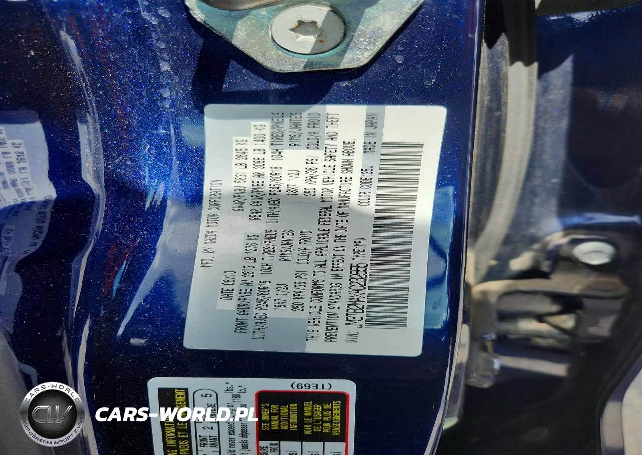 2010 Mazda Cx-9 VIN:JM3TB2MAXA0232555 - 13