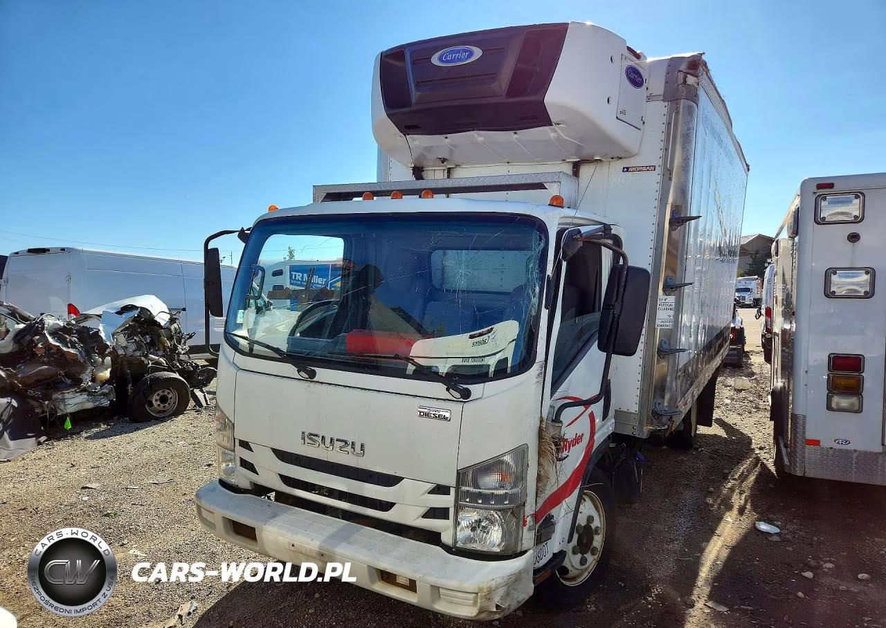2019 Isuzu Npr Hd Refrigerated Box Truck VIN:JALC4W164K7K00637 - 1