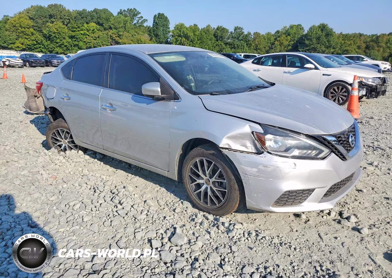 2019 Nissan Sentra S VIN:3N1AB7AP9KY319475 - 4