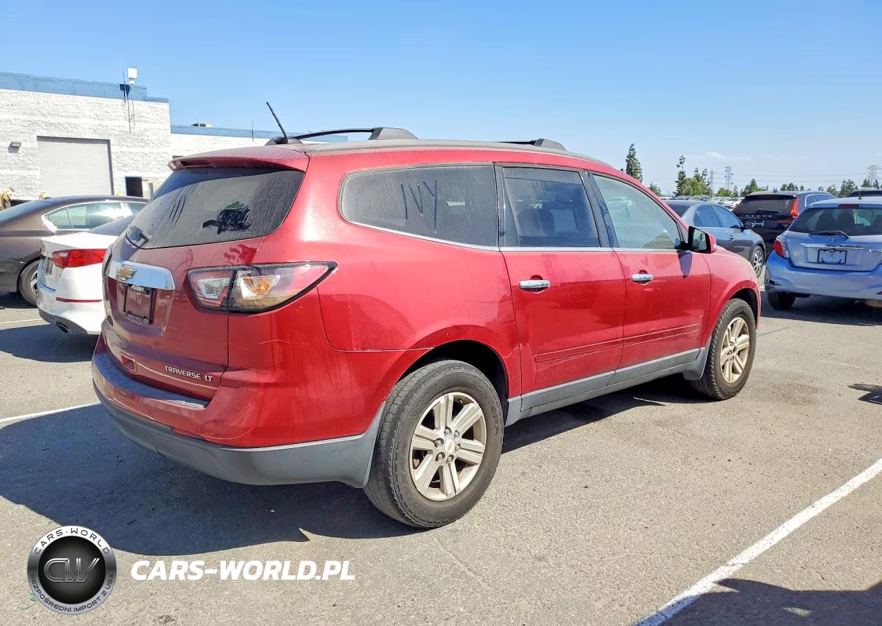 2014 Chevrolet Traverse Lt VIN:1GNKRHKD2EJ162587 - 3