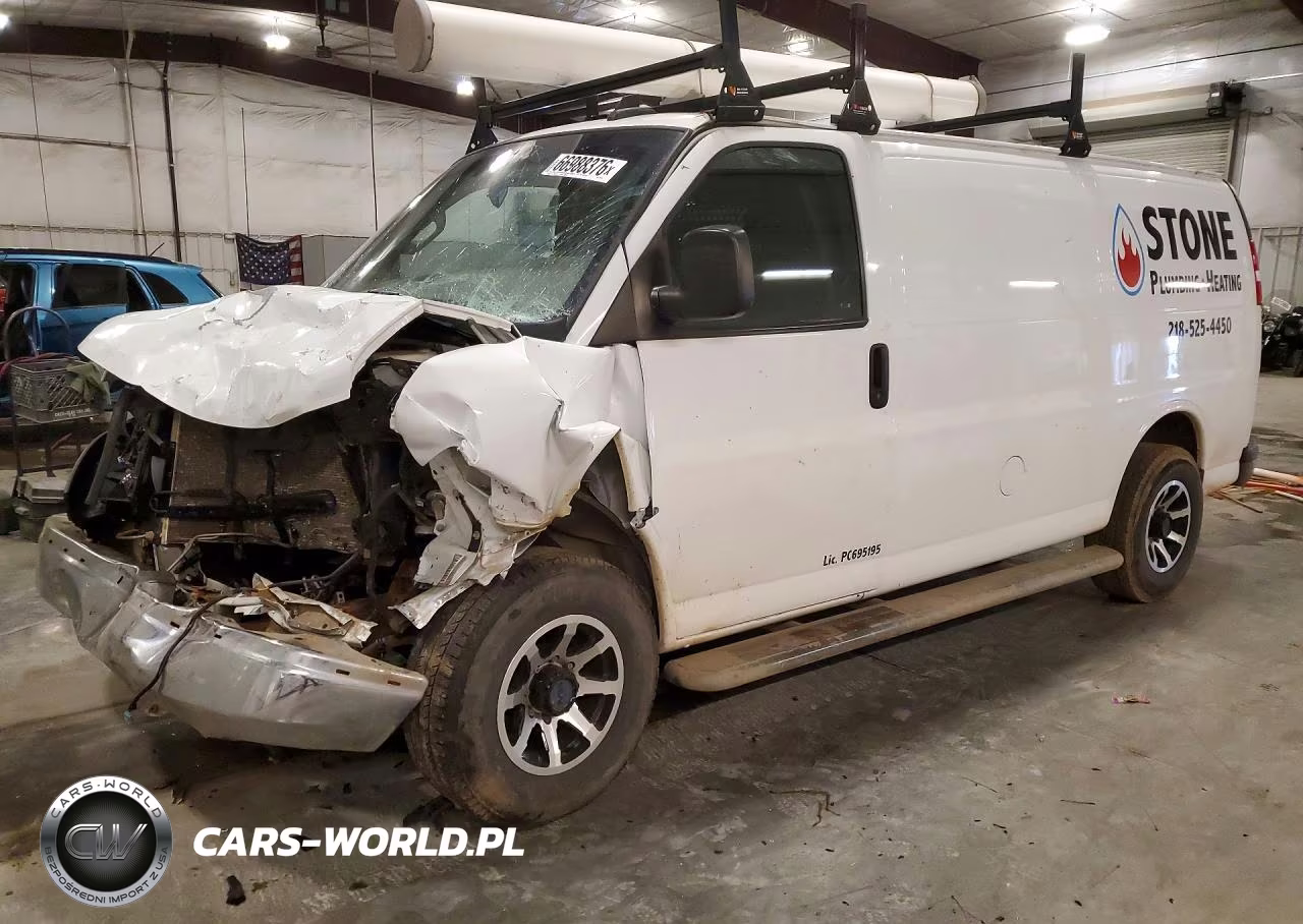 2020 GMC Savana G2500 VIN:1GTW7AFG3L1183733 - 1