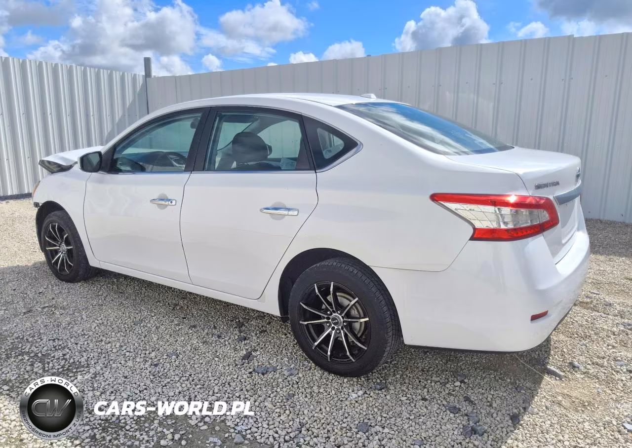2015 Nissan Sentra Sv VIN:3N1AB7APXFL637253 - 2