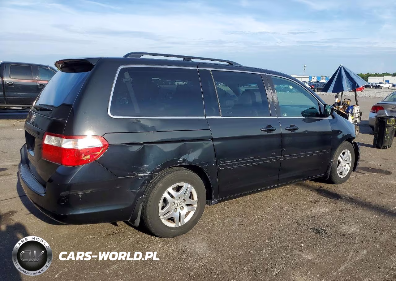 2007 Honda Odyssey Exl VIN:5FNRL38757B100138 - 3